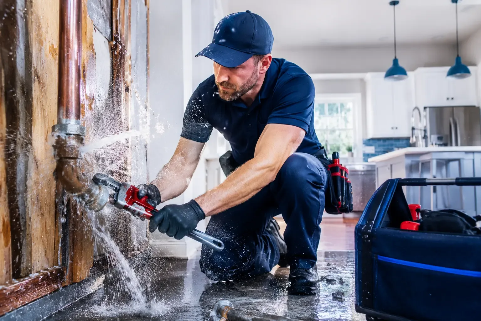 Local emergency pipe repair professionals in New London, NC